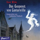 Oscar Wilde, Katharina Thalbach - Das Gespenst von Canterville, Audio-CD (Audio book)