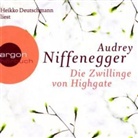 Audrey Niffenegger, Heikko Deutschmann, Heiko Deutschmann - Die Zwillinge von Highgate, 6 Audio-CDs (Hörbuch)