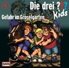 Ulf Blanck - Die Drei ??? Kids (Folge 6) - Gefahr im Gruselgarten (Audiolibro)