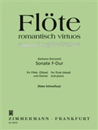 Gaetano Donizetti, Peter Schmalfuss - Sonate F-Dur, Flöte (Oboe) und Klavier