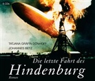 Johannes Betz, Johannes W. Betz, Tatjana Gräfin Dönhoff, Tommi Piper - Die letzte Fahrt der Hindenburg, 6 Audio-CDs (Hörbuch)