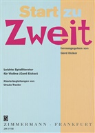 Eicker, Ger Eicker, Gerd Eicker - Start zu Zweit für Violine und Klavier