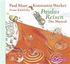 Franz Kanefzky, Paul Maar, Konstantin Wecker, Franz Kanefzky, Eva Muggenthaler, Konstantin Wecker - Paulas Reisen, Audio-CD (Hörbuch)