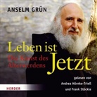 Grün Anselm, Andrea Hörnke-Trieß, Frank Stöckle - Leben ist jetzt, 2 Audio-CDs (Livre audio)