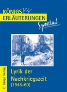 Gudrun Blecken - Lyrik der Nachkriegszeit (1945-60)