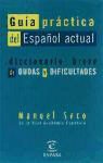 Elena Hernandez, Manuel Seco, Seco Manuel - DICT DUDAS Y DIFFICULTADES ESPASA