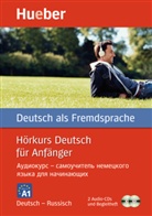 Renate Luscher, Jann Karpat - Hörkurs Deutsch für Anfänger, Deutsch-Russisch, 2 Audio-CDs + Begleitheft (Livre audio)