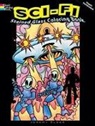 Coloring Books, Jeremy Elder - Sci-Fi Stained Glass Coloring Book