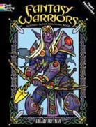 Arkady Roytman - Fantasy Warriors Stained Glass Coloring Book