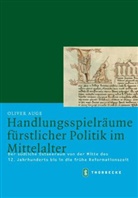 Oliver Auge - Handlungsspielräume fürstlicher Politik im Mittelalter