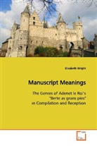 Elizabeth Wright - Manuscript Meanings
