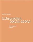 Ulf Stolterfoht - fachsprachen XXVIII-XXXVI