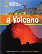 Geographic, National Geographic, Rob Waring - Living with a Volcano book with multiROM