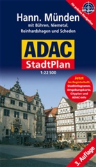 ADAC Stadtpläne: ADAC StadtPlan Hann. Münden