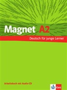 Magnet - Deutsch für junge Lerner - A2: Arbeitsbuch, m. Audio-CD