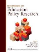 PLANK DAVID N SYKES GARY SCHNEI, Timothy G. Ford, David N. Plank, Plank David N., Barbara Schneider, Barbara L. Schneider... - Handbook of Education Policy Research