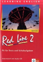 Learning English, Red Line New, Ausgabe für Bayern - 2: Red Line NEW 2. Ausgabe Bayern, m. 1 Audio-CD