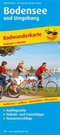 PublicPress Radwanderkarten: PublicPress Radwanderkarte Bodensee und Umgebung