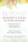 Bhante Henepola Gunaratana, Bhikkhu Henepola Gunaratana, Henepola Gunaratana, John Peddicord - Beyond Mindfulness in Plain English