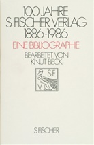 100 Jahre S. Fischer Verlag 1886-1986, Eine Bibliographie