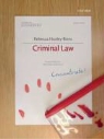 Rebecca Huxley-Binns - Criminal Law Concentrate