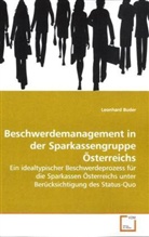 Leonhard Buder - Beschwerdemanagement in der Sparkassengruppe  Österreichs