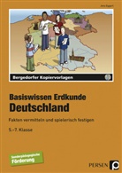 Jens Eggert - Basiswissen Erdkunde: Deutschland, m. 1 CD-ROM