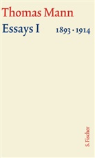 Thomas Mann, Deterin, Detering, Heinrich Detering, Eckhard Heftrich, Hermann Kurzke... - Werke - Briefe - Tagebücher. GKFA - Bd. 14.1: Essays 1893-1914. Tl.1