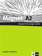 Giorgio Motta - Magnet - Deutsch für junge Lerner - A2: Testheft, m. Mini-Audio-CD