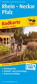 PublicPress Radwanderkarten: PublicPress Radwanderkarte Rhein - Neckar - Pfalz