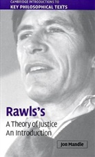 Jon Mandel, Jon Mandle, Jon (State University of New York Mandle - Rawls's 'A Theory of Justice'