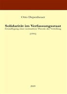 Otto Depenheuer - Solidarität im Verfassungsstaat
