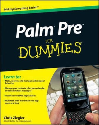 Ziegler, Chris Ziegler - Palm Pre for Dummies