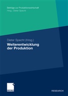 Diete Specht, Dieter Specht - Weiterentwicklung der Produktion