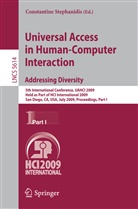 Constantin Stephanidis, Constantine Stephanidis - Universal Access in Human-Computer Interaction. Addressing Diversity