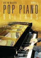 Helmut Hage - Die 40 besten Pop Piano Ballads, m. 2 Audio-CDs. Bd.2