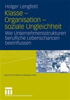 Holger Lengfeld - Klasse - Organisation - soziale Ungleichheit