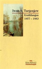 Ivan S. Turgenev, Iwan S. Turgenjew - Erzählungen 1857-1883. Gedichte in Prosa