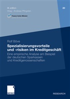 Rolf Böve - Spezialisierungsvorteile und -risiken im Kreditgeschäft