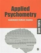 Narender Kumar Chadha - Applied Psychometry