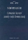 Arthur Schopenhauer, Artur Schopenhauer - Czworaki korzen zasady racji dostatecznej