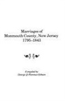 Gibson, Florence Gibson, George Gibson - Marriages of Monmouth County, New Jersey, 1795-1843