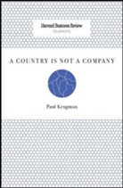 Paul Krugman, Paul R. Krugman - Country Is Not a Company