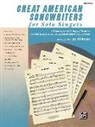Alfred Publishing Staff (COR) - Great American Songwriters for Solo Singers