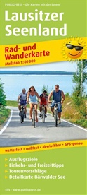 PublicPress Rad- und Wanderkarten: PublicPress Rad- und Wanderkarte Lausitzer Seenland