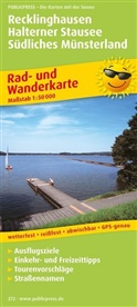 PublicPress Rad- und Wanderkarten: PublicPress Rad- und Wanderkarte Recklinghausen - Halterner Stausee - Südliches Münsterland