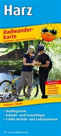 PublicPress Radwanderkarten: PublicPress Radwanderkarte Harz