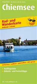 PublicPress Rad- und Wanderkarten: PublicPress Rad- und Wanderkarte Chiemsee