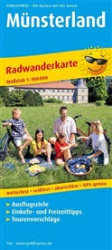 PublicPress Radwanderkarten: PublicPress Radwanderkarte Münsterland