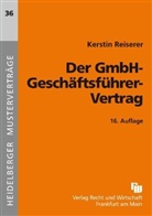 Kerstin Reiserer - Der GmbH-Geschäftsführer-Vertrag